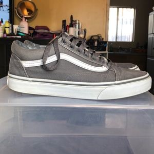 Gray Old Skool Vans